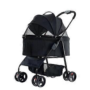 Hondenbuggy - Hondenkar - Kattenbuggy - Opvouwbare - Huisdierenbuggy