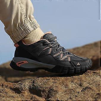 HUMTTO Wandelschoenen voor dames, ademend, slijtvast, outdoor, sportschoenen voor dames, vetersluiting, klim- en trekkingsneakers voor dames