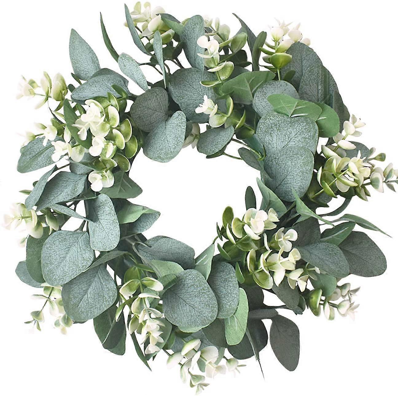 Elegant Realistic Durable Eucalyptus Wreath
