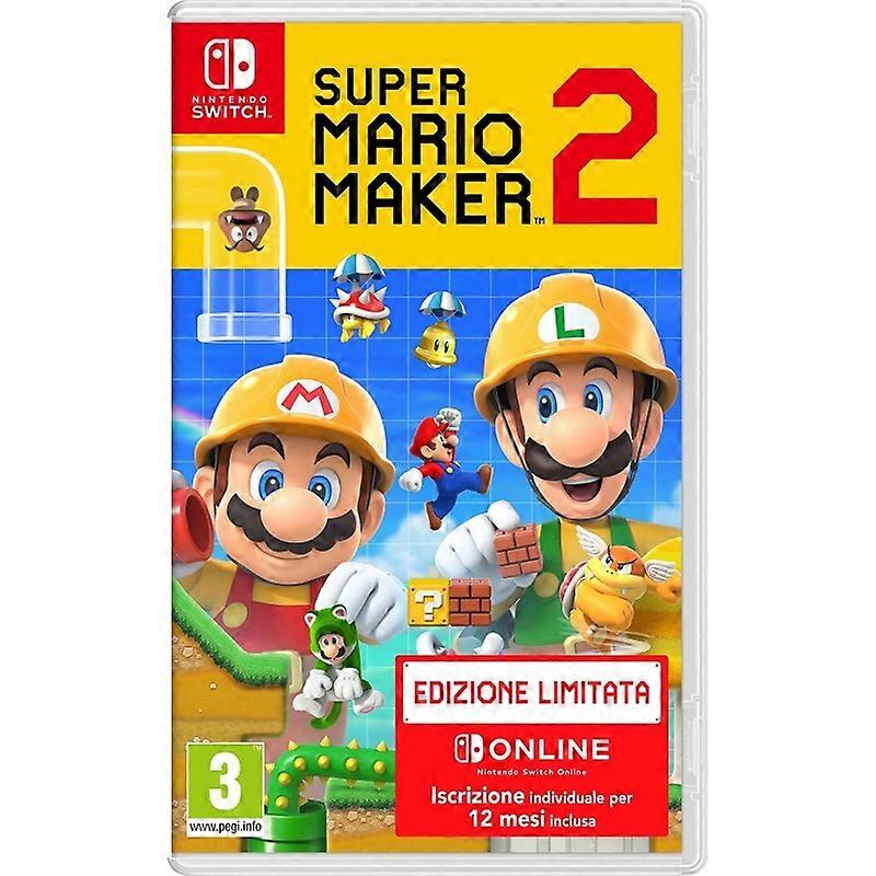 Nintendo Switch Super Mario Maker 2 + Nintendo Switch Online Limited