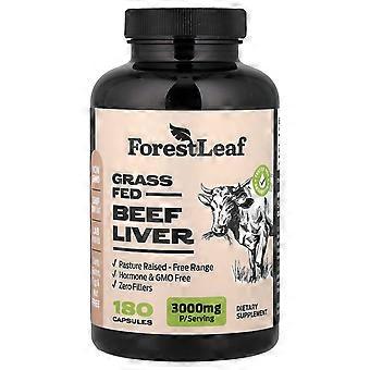 Forest Leaf, Grass Fed Beef Liver, 180 Capsules (750 mg per Capsule)