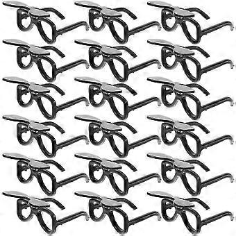 Doll Glasses Black for DIY 100Pcs Mini Sunglasses Craft Accessories