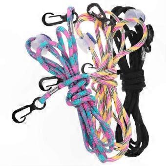 Adjustable Glove Lanyard for Toddlers and Kids, 3-Pack Anti-Lost Nylon Mitten Holder for Skiing, Winter Sports and Outdoor Activities