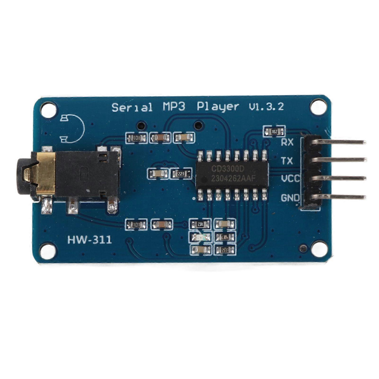MP3 Player Module UART Serial Port Control Music Play Board with Memory Card Socket YEMAA