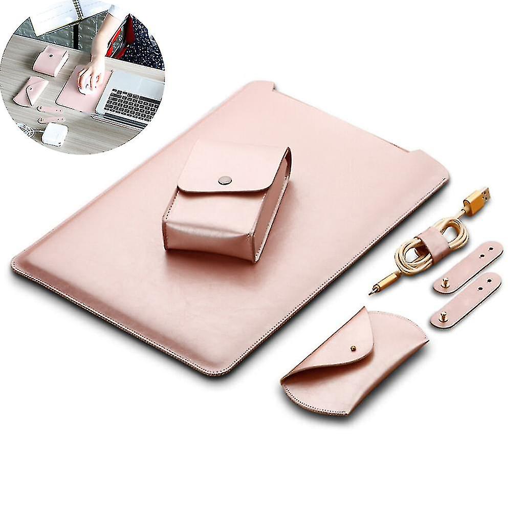 Pro 13.3 Laptop Bag With Stand Foldable Pu Laptop Case