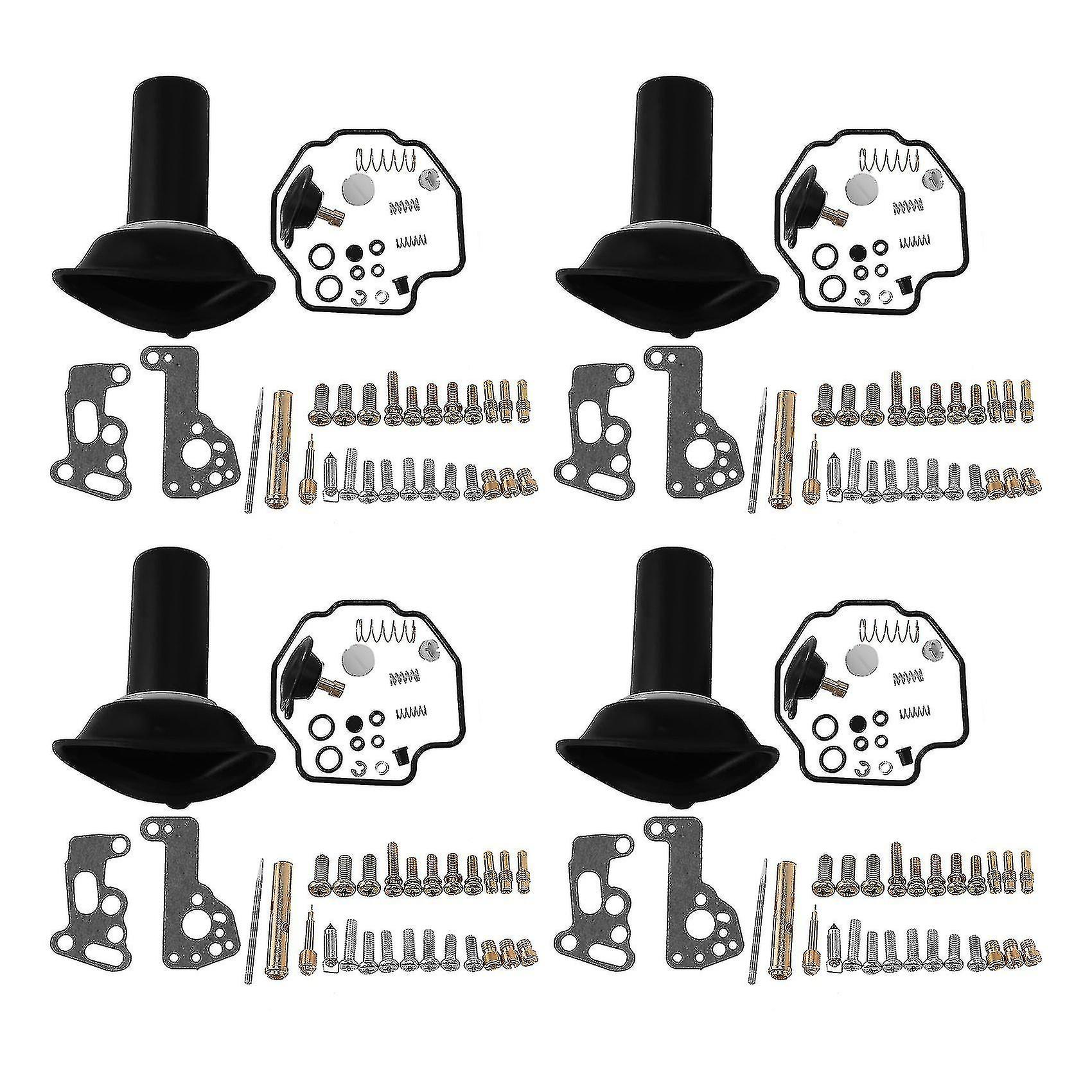 V-max 1200 Vmax 1985-2000オートバイキャブレター修理キットのための4セット