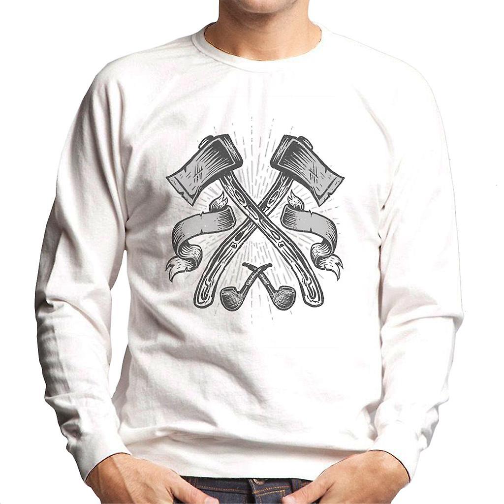 Assi e tubi retrò Logo Felpa