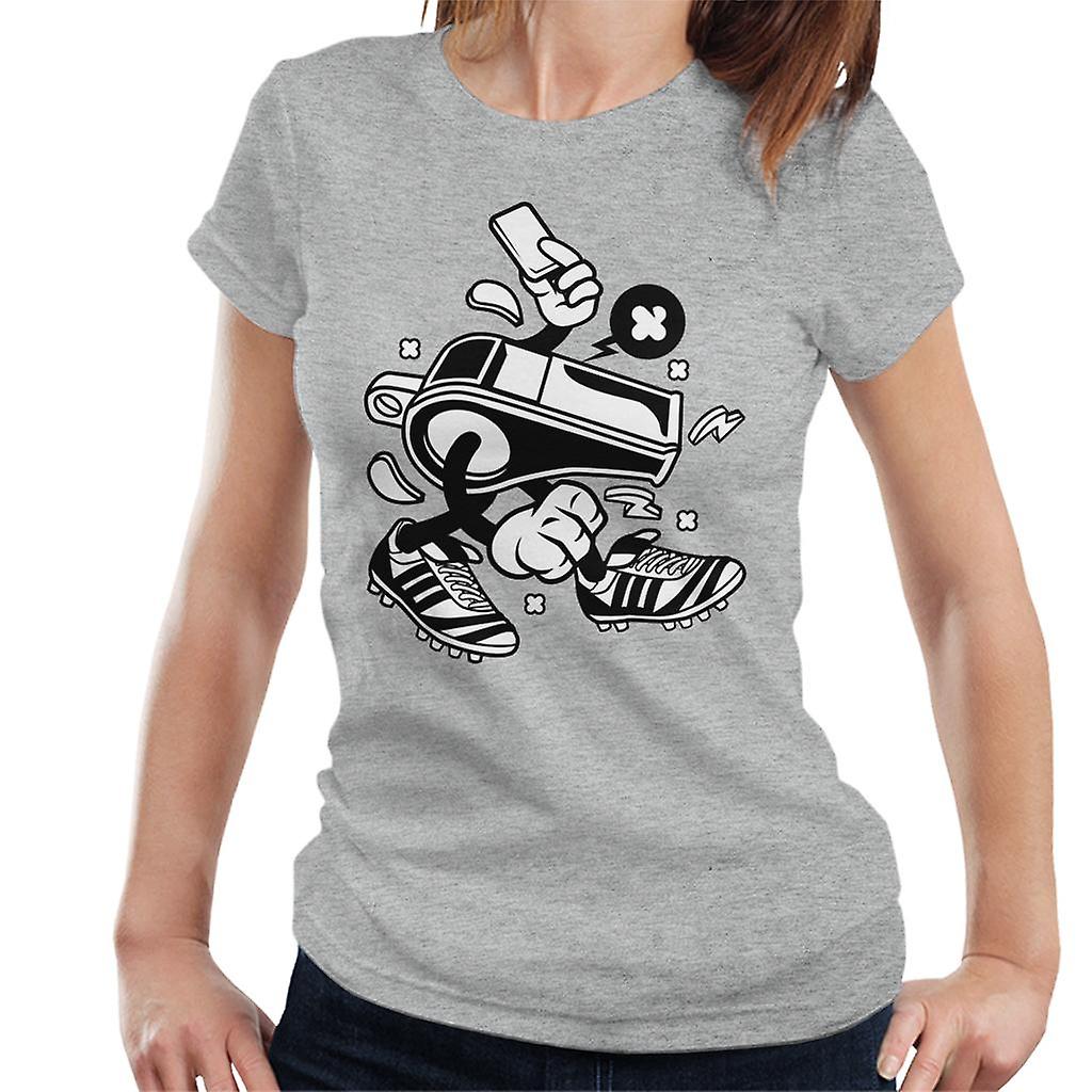 Dommeren fløyte mann kvinner t-skjorte