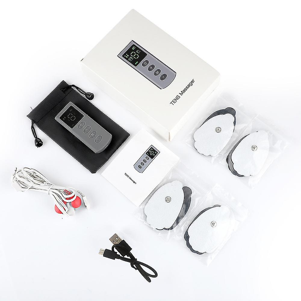 Electronic Pulse Physiotherapy Instrument Mini Patch Massager Multi-part Pulse Meridian Massager