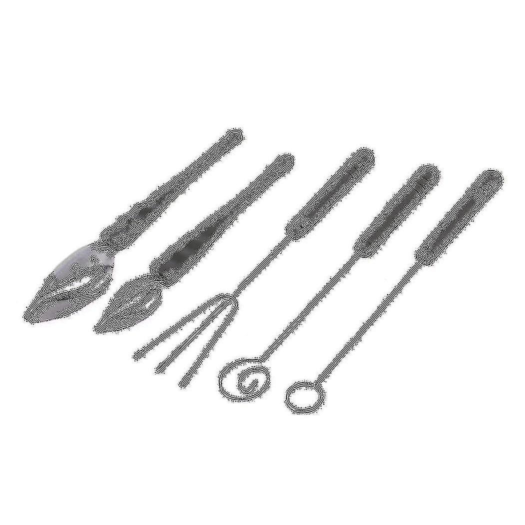 Drawing Decorating Spoon Set,candy Dipping Tools Chocolate Dipping Fork Spoons Set Chef Art Spoons