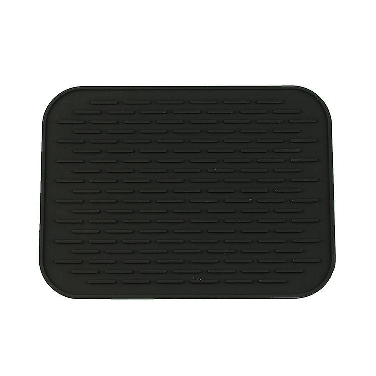 Silicone Dish Drying Mat (Black)