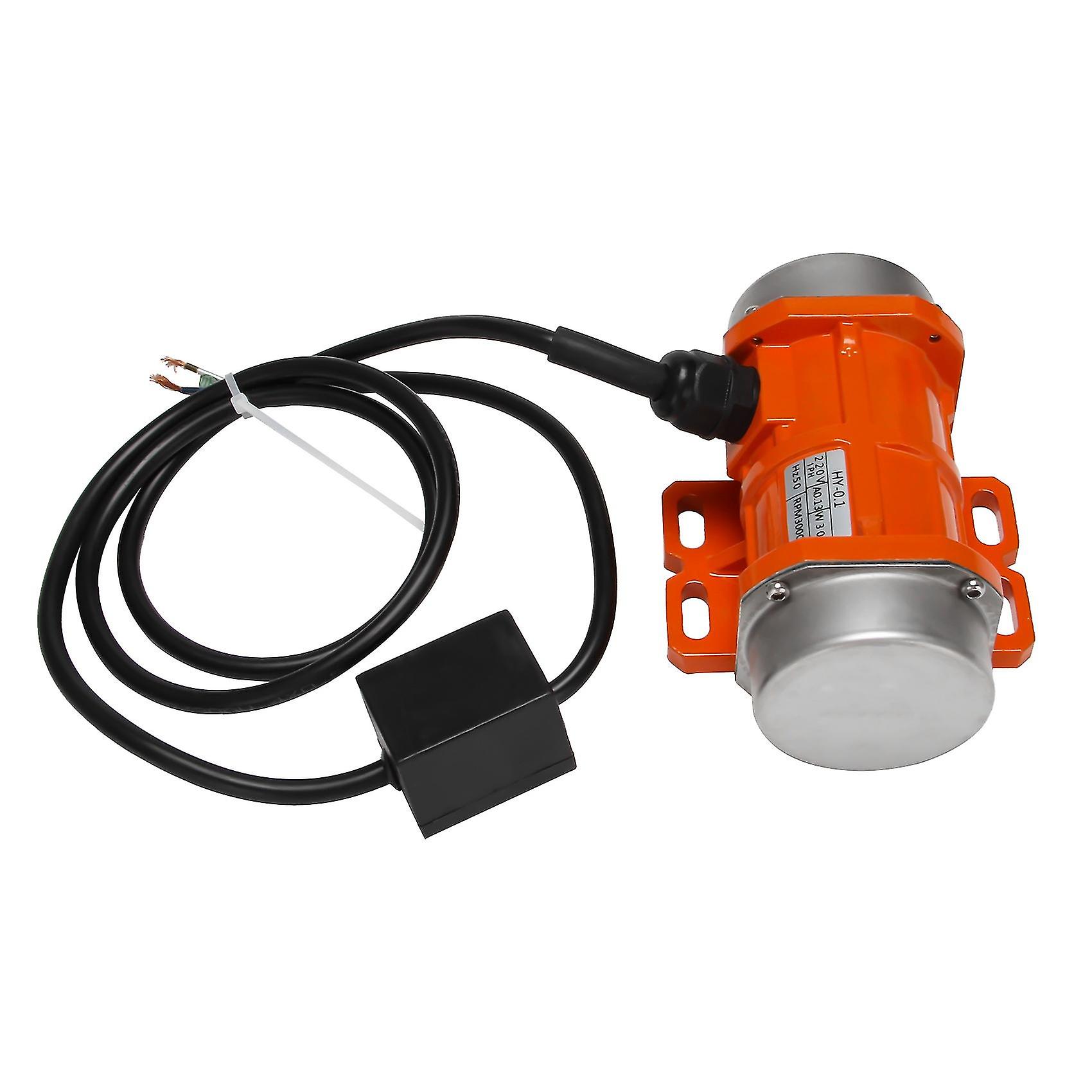 Concrete Vibrator Vibration Motor 30w 220v 3000rpm Single Phase Aluminum/motor Speed Controller
