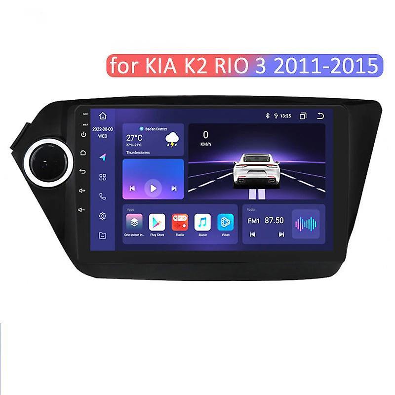 Android 12 Multimedia Player Car Stereo for KIA K2 RIO 3 2011-2015 DSP Radio Android Auto Carplay