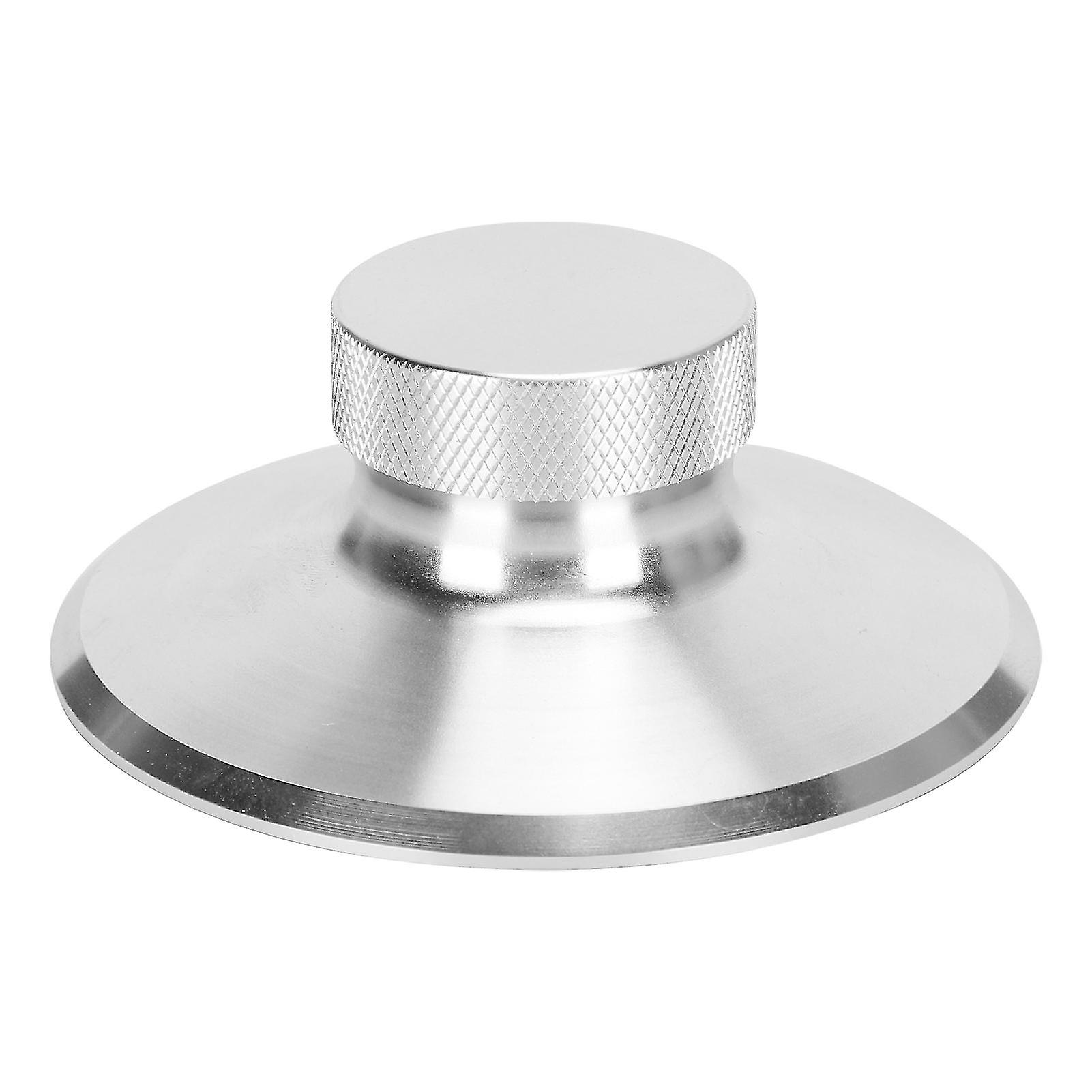 LP120B Turntable Weight Stabilizer, Silver Aluminum Alloy Clamp