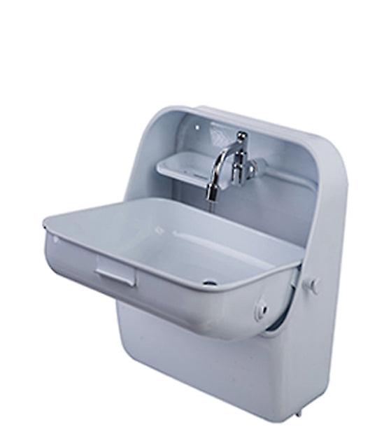 Rv 304 Stainless Steel Folding Sink With Integrated Faucet Apply To Caravan Camper Boat Wall-mounted Sink 370*390*(180/375)mm