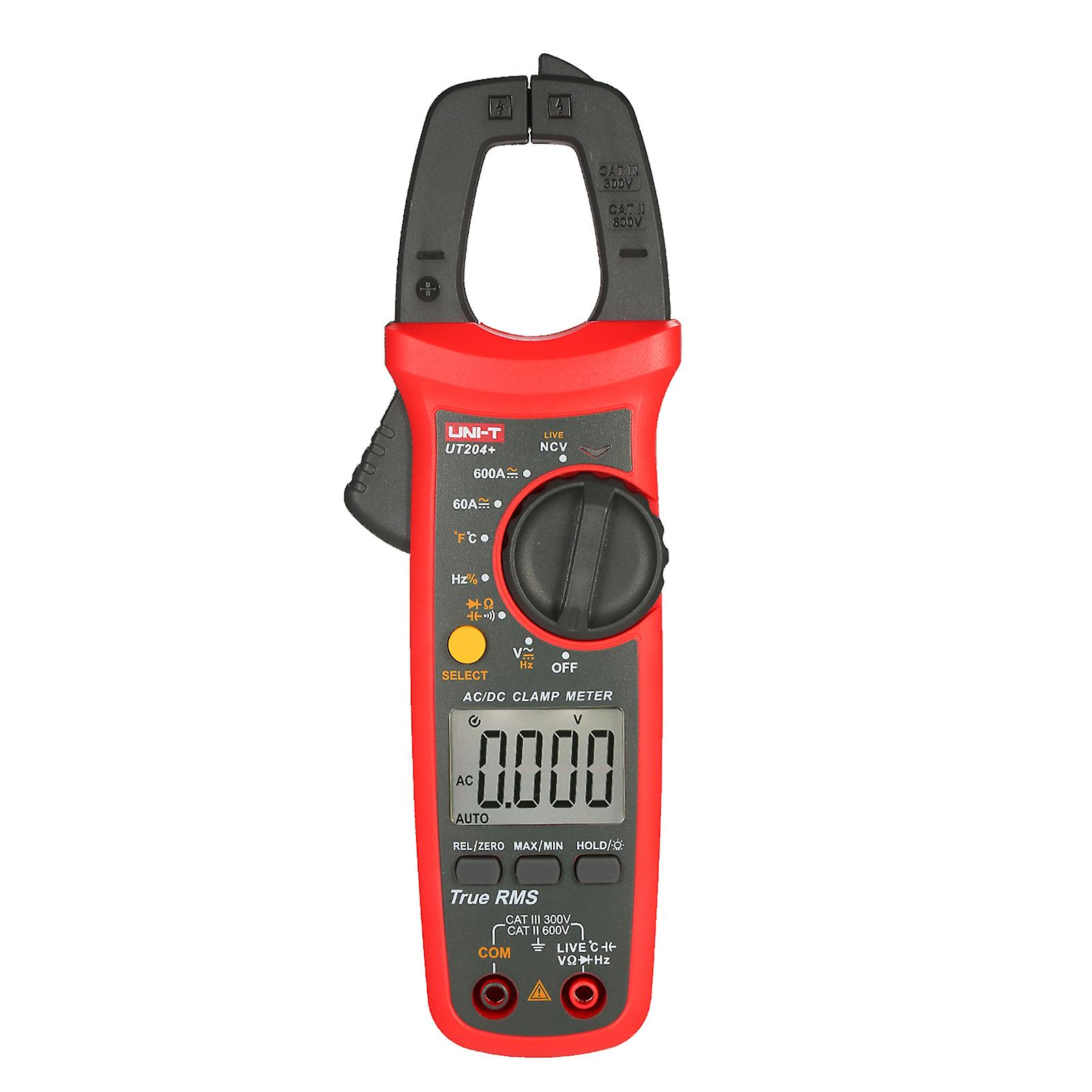 6000 Counts Digital Clamp Meter True Rms Multimeter Clamp Ammeter