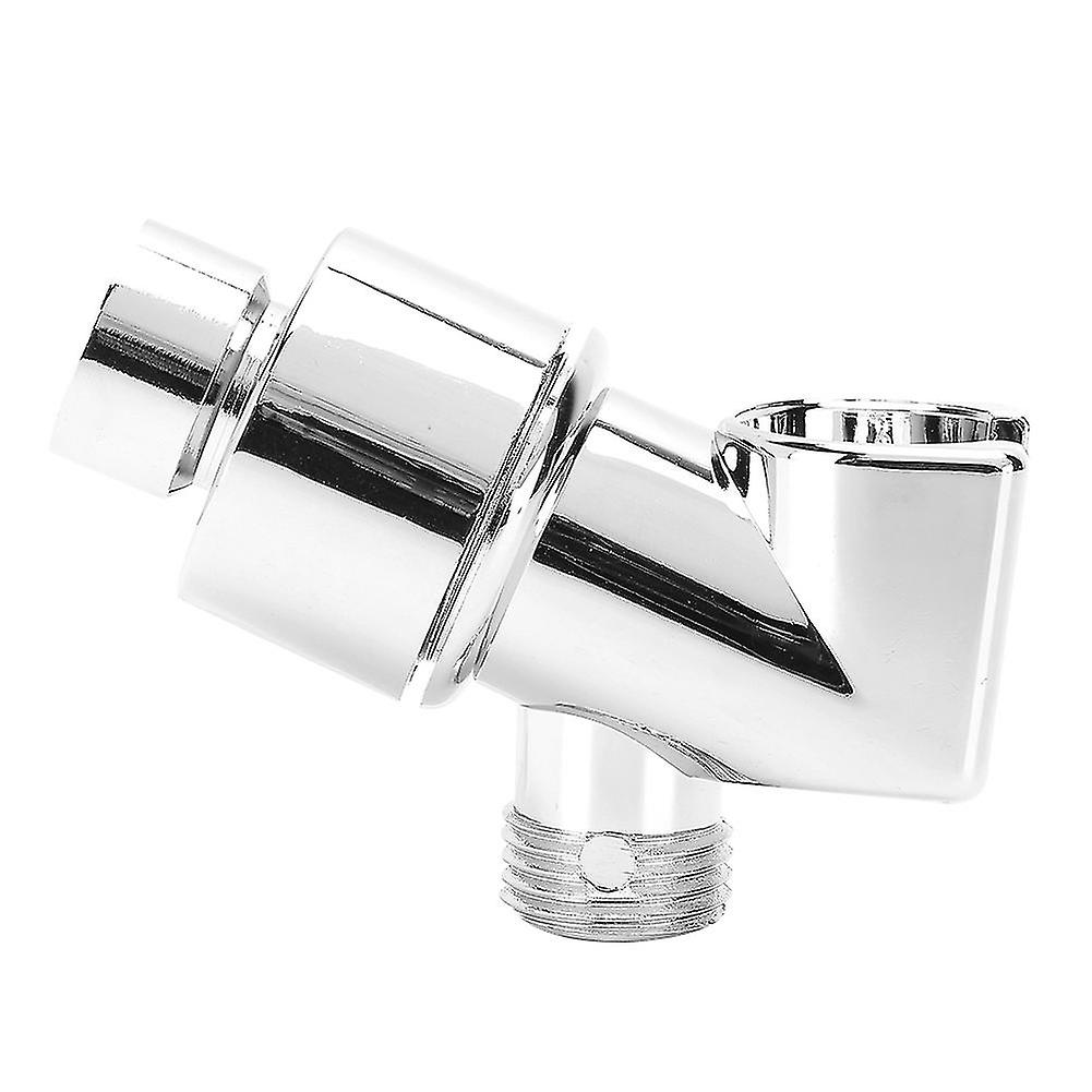 Shower Head Connector Arm Bracket 3-Way Adapter Durable Chrome-Plated Design Universal Fit for Bathroom Fixtures Easy Installatio