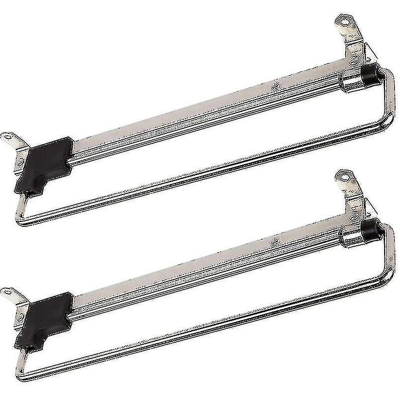 2 Pcs Sliding Coat Hanger Rack Telescopic Coat Rack Pull-out Clothes Rack 250 Mm