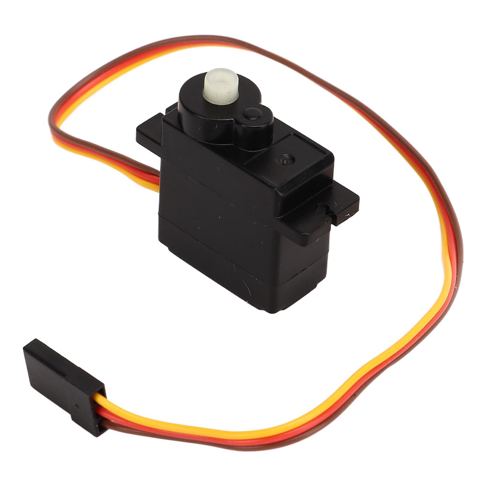 Steering Servo Motor 9G Plastic Great 4.8‑6V Low Noise RC Accessory for AE86 Gliders Drones 