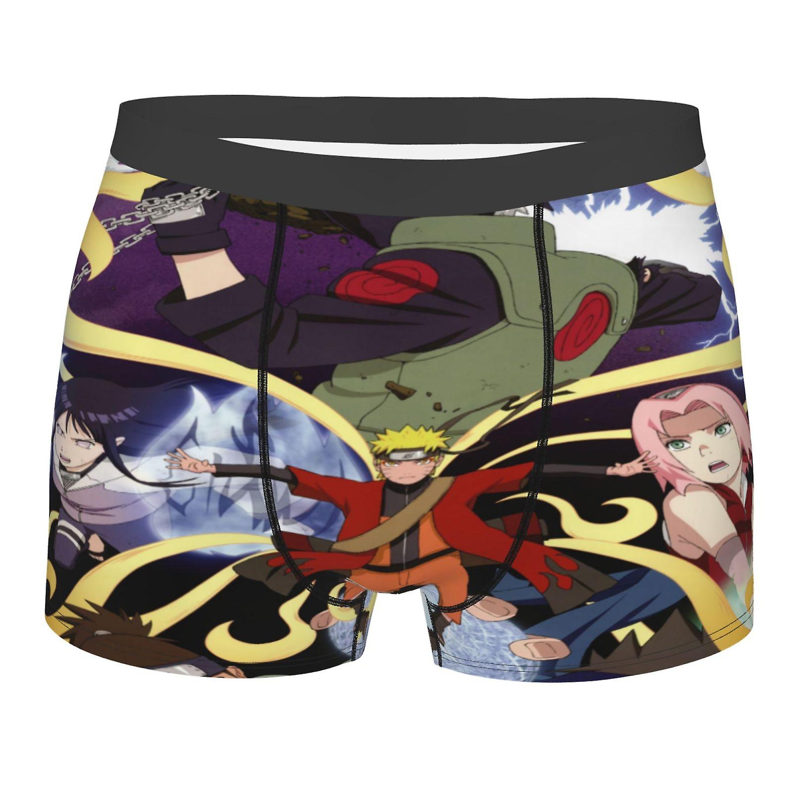 Boxerunderkläder för män Naruto Kalsonger för män