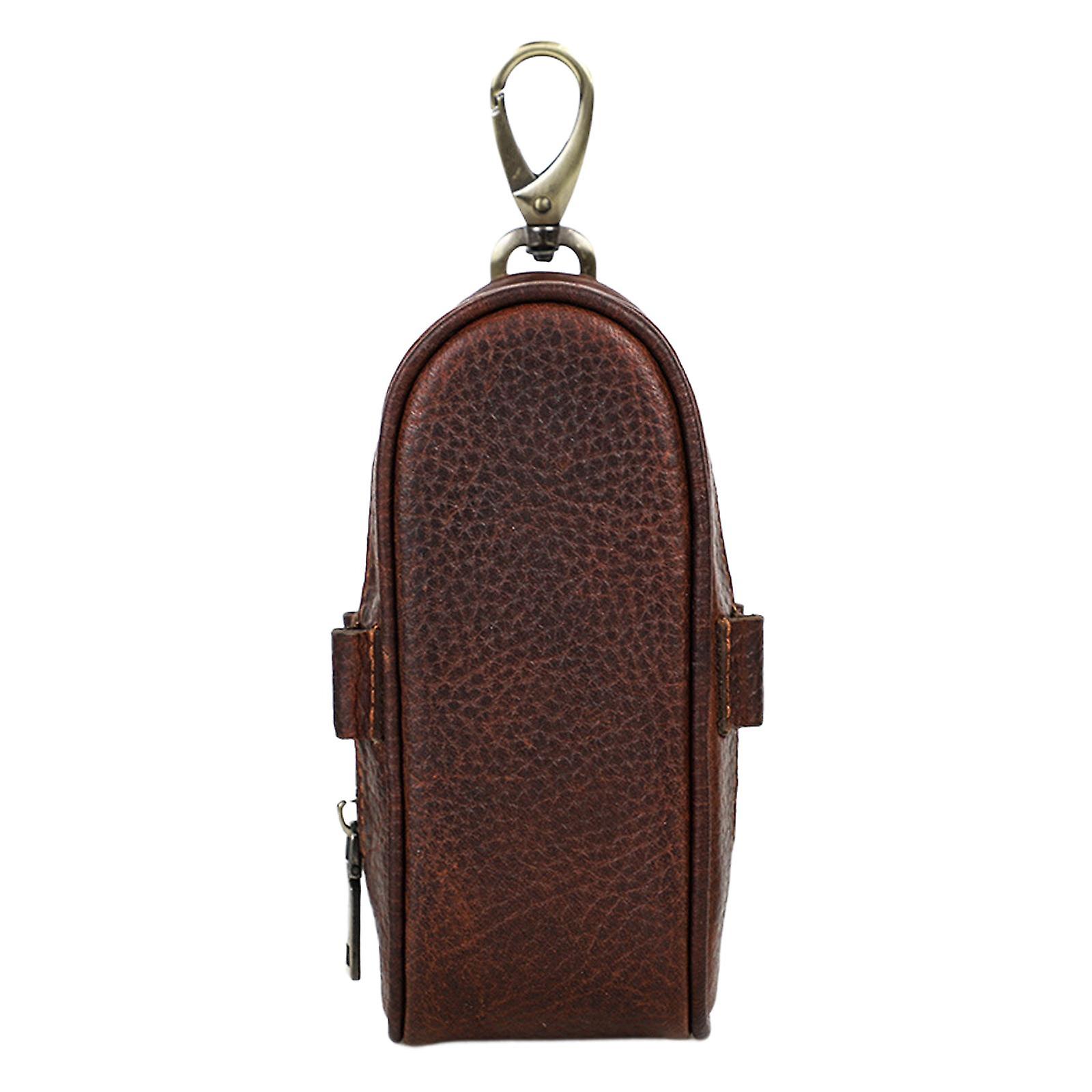 Mini Golf Ball Bag Storage Case PU Leather for Sporting Accessory Practicing