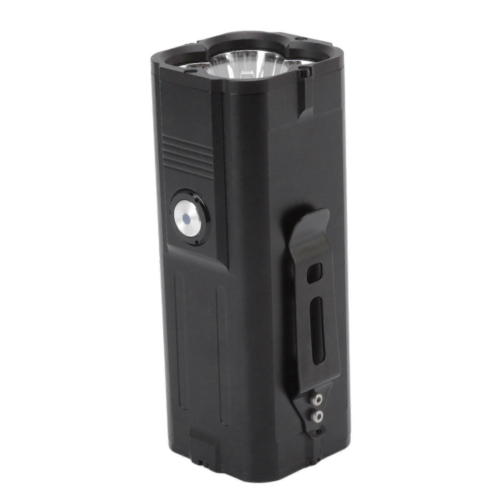 Portable Flashlight with Battery Ultra High Brightness IPX5 Waterproof Flashlight USB Charging