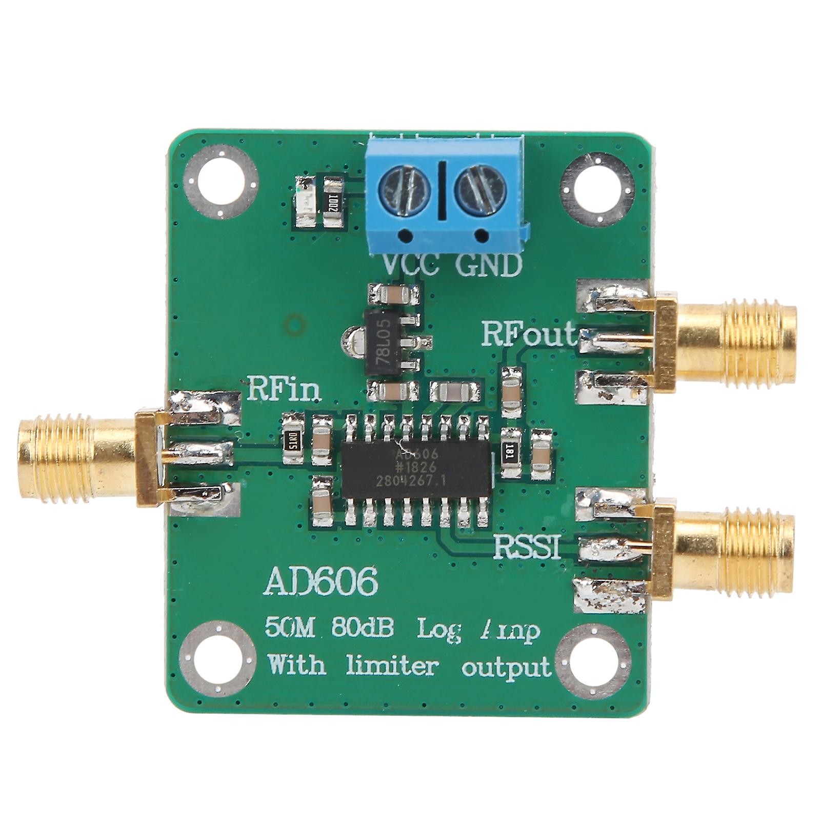 Logarithmic Detector Module 80dB Demodulation Amplifier Adjustable Low Power