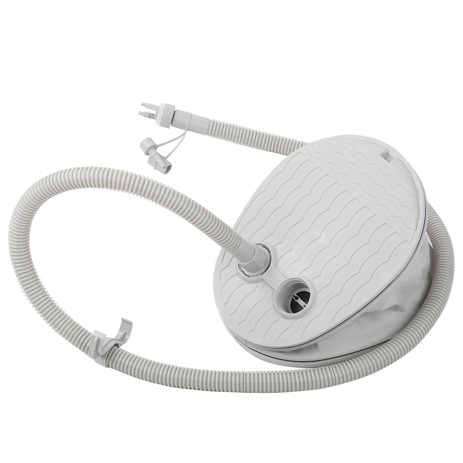 XL Foot Air Pump Portable Inflator with 3 Size Connection Nozzles for Inflatable Boats