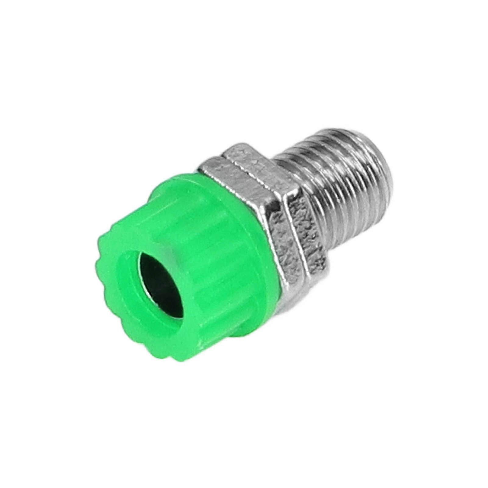 100Pcs 4mm Banana Plug Socket Binding Post Wire Connector Terminal for Industry Electronic EquipmentGreen