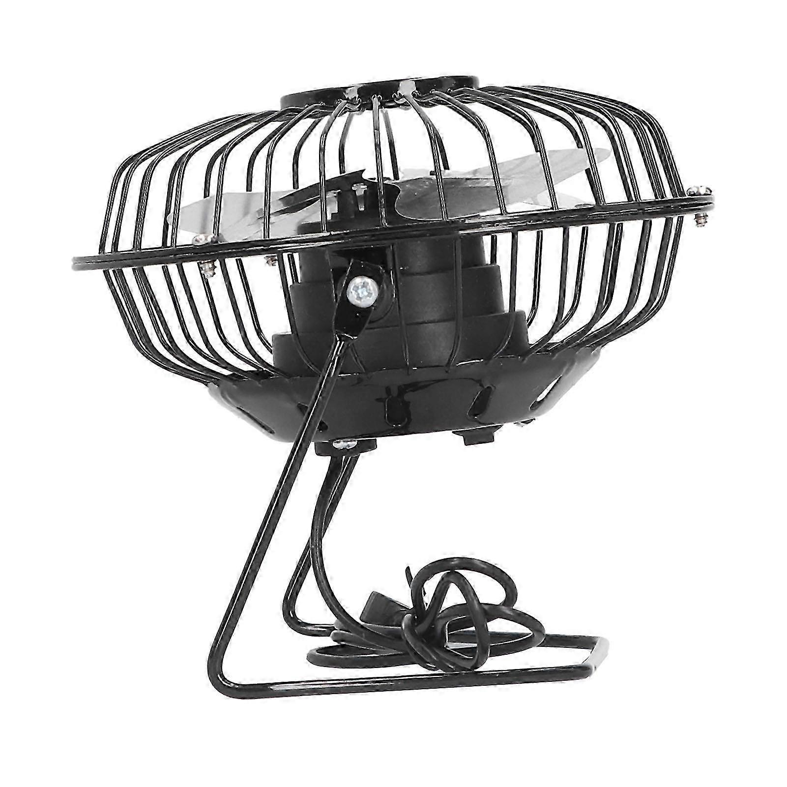 Solar Panel Fan Mobile Power Supply Outdoor Ventilation Cooling USB Interface Portable Device