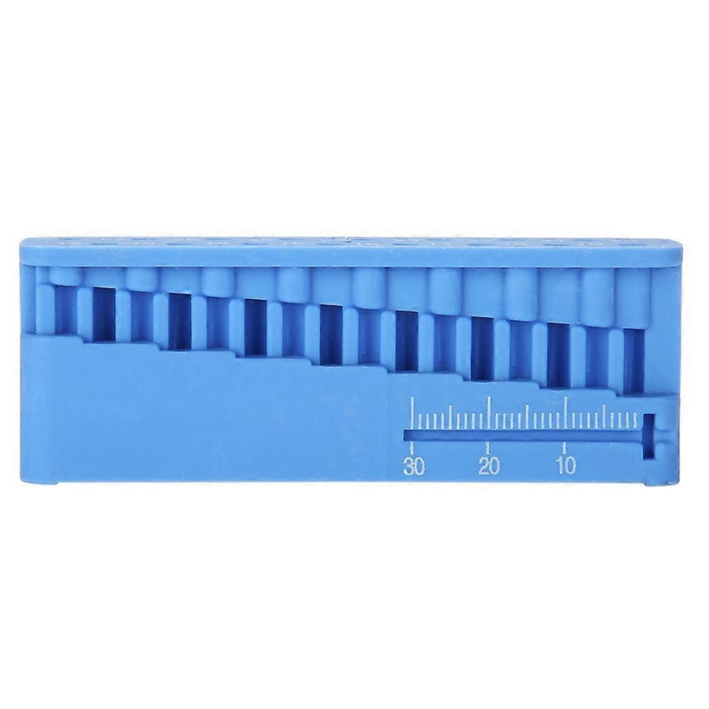 Dental Block Files Measuring Tools Endodontic Ruler Test Board
