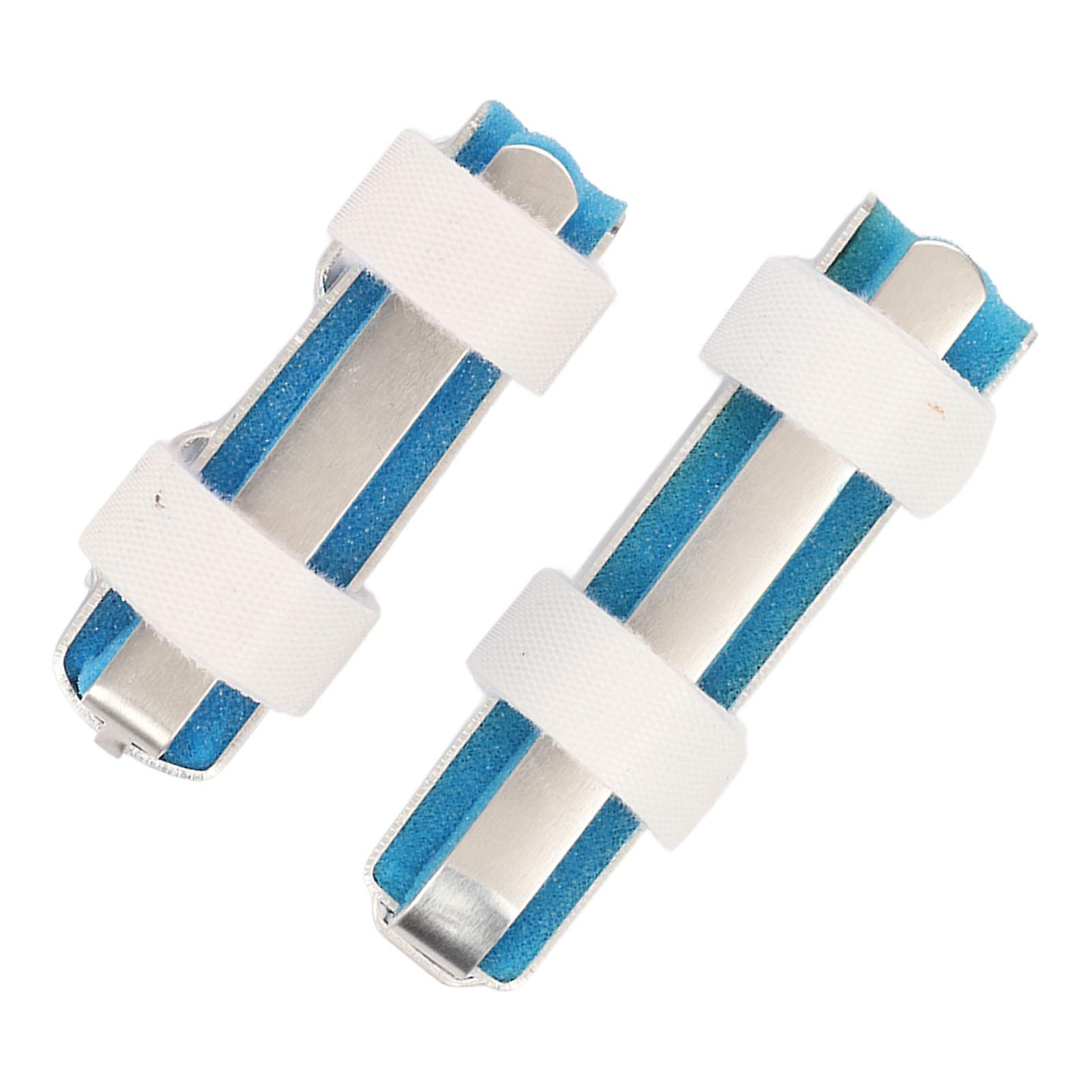 2Pcs Finger Splint Finger Support Brace Stabilizer Finger Knuckle Immobilization for Adults and Children 