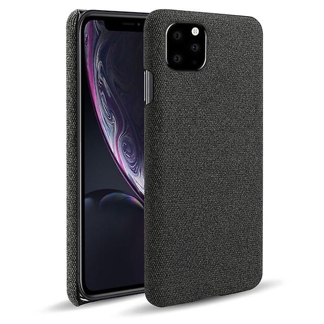 Single Shockproof Fabric Protective Case for Apple iPhone 11 Pro Max 6.5 Black