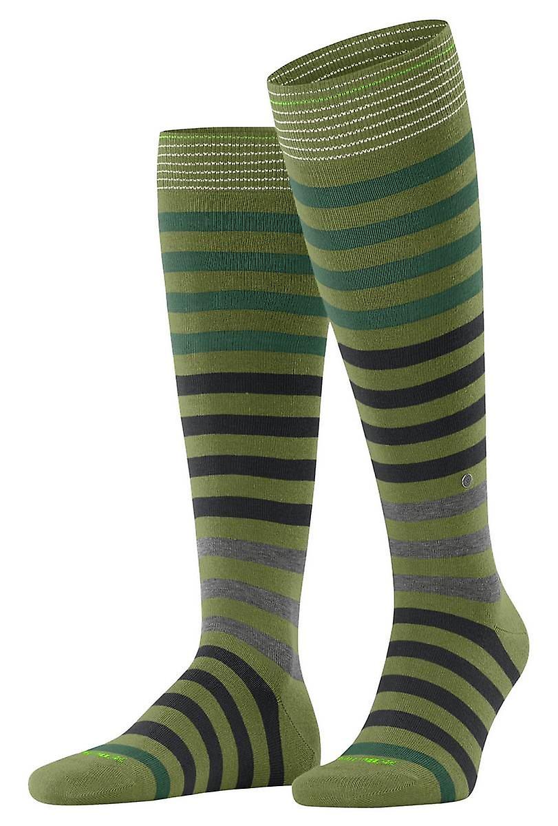 Burlington Blackpool Knee High Socks - Cactus Green