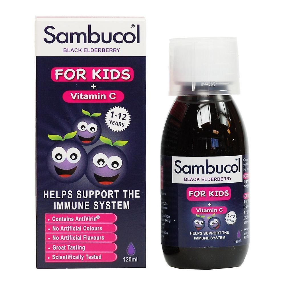 Sambucol 120ml Black Elderberry Liquid Extract for Kids