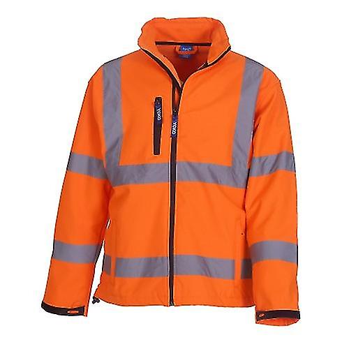 Yoko Unisex Adult High-Vis Soft Shell Jacket