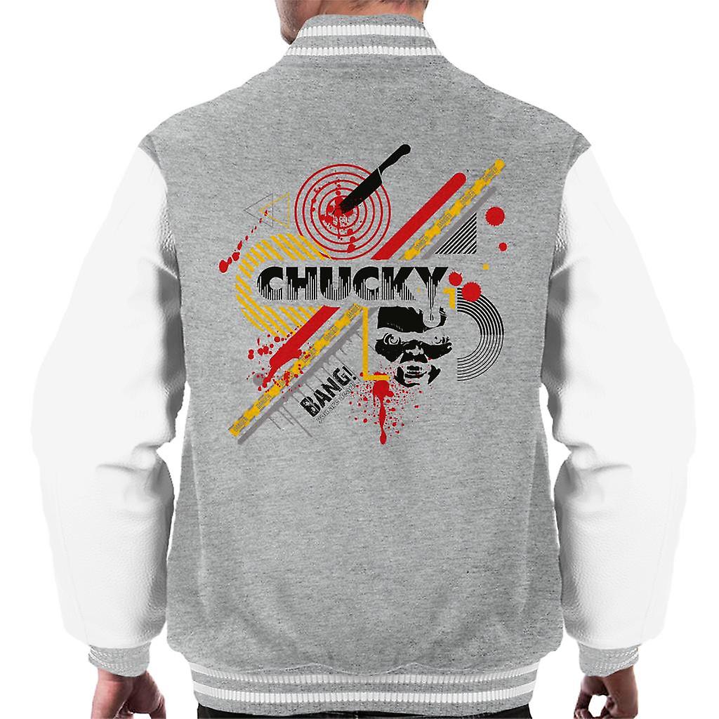 Chucky Bang You Are Dead Men's Varsity Jacket