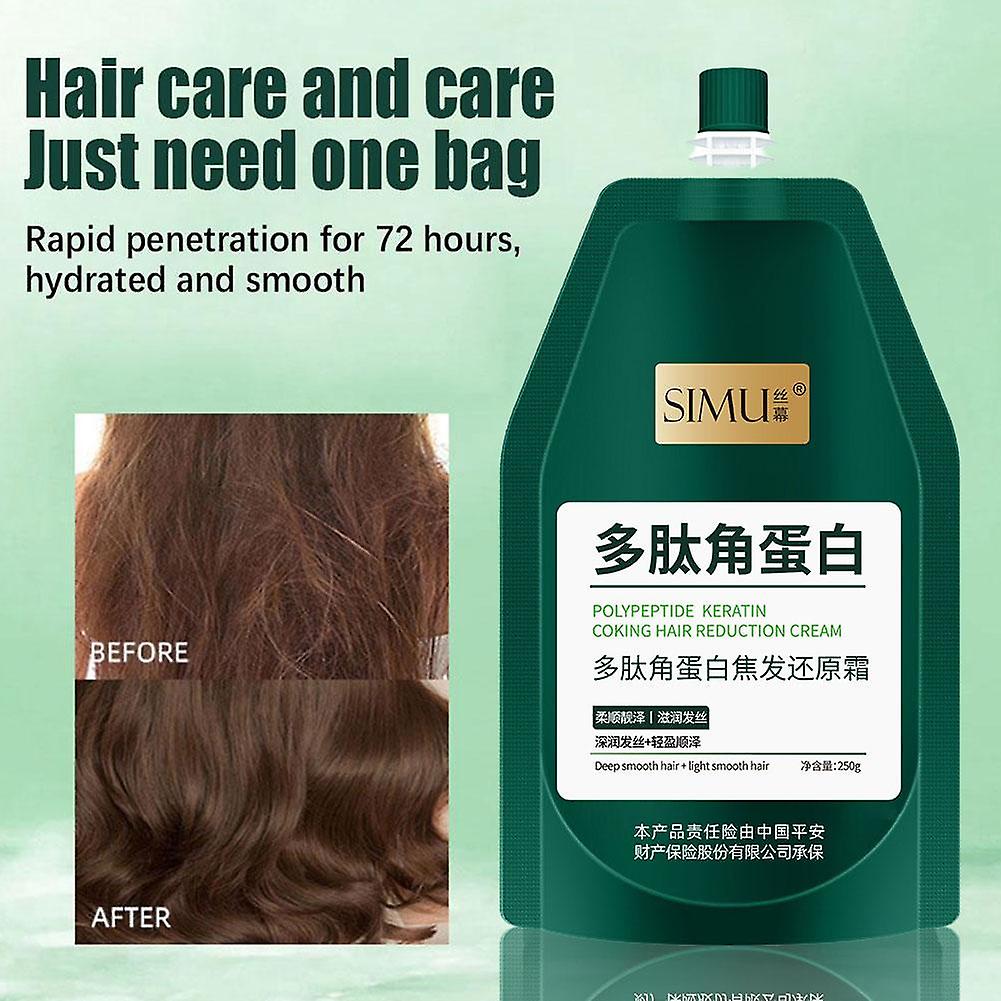 Polypeptide Keratin Coking Hair Reduction Cream Smoothing Conditioner