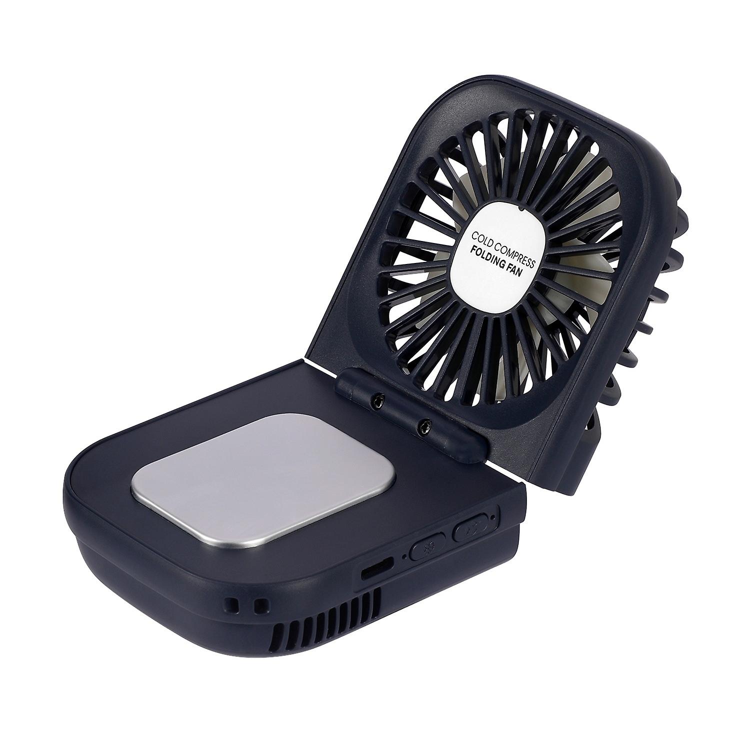 Folding Outdoor Handheld Mini Cold Compress Cooling Fan