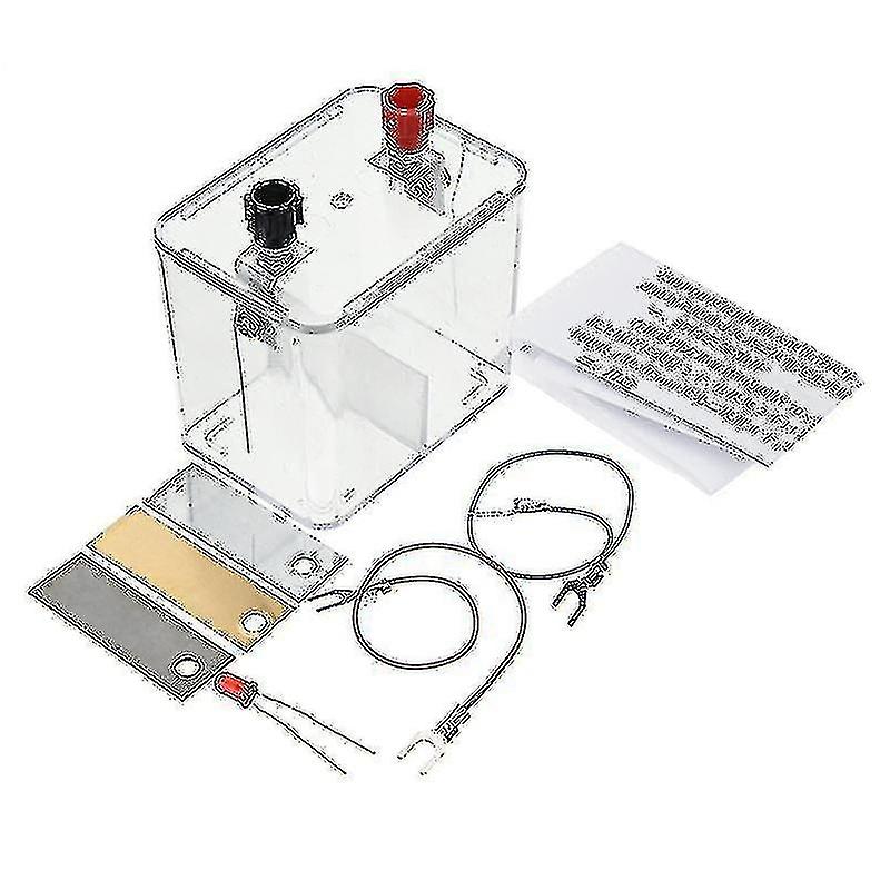 Primary Cell Experiment Kit Chemistry Galvanic Cell Box Holder Case