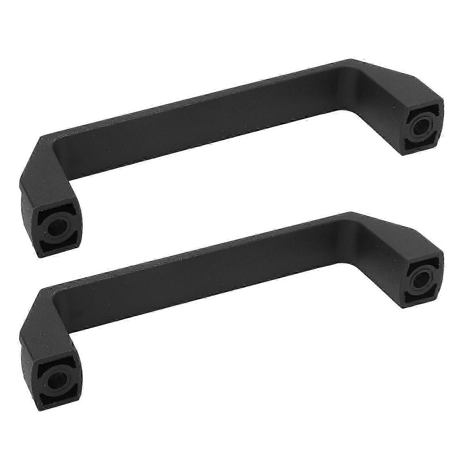 2Pcs Door Handle Pull Bar 180mm Hole Spacing Nylon Accessory Set Kit for Cabinet 