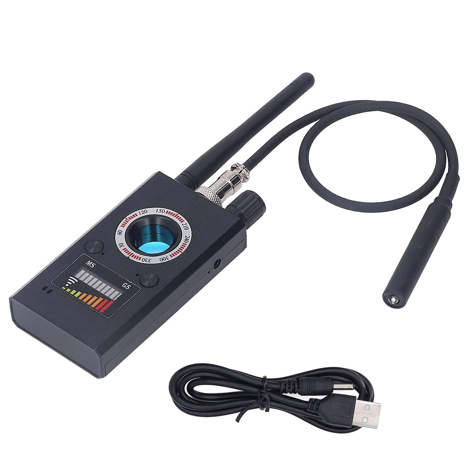 Camera Detector RF Signal Scanner GPS Bug Finder, Wireless Listening Device Detector for Office Hotel Privacy Protection