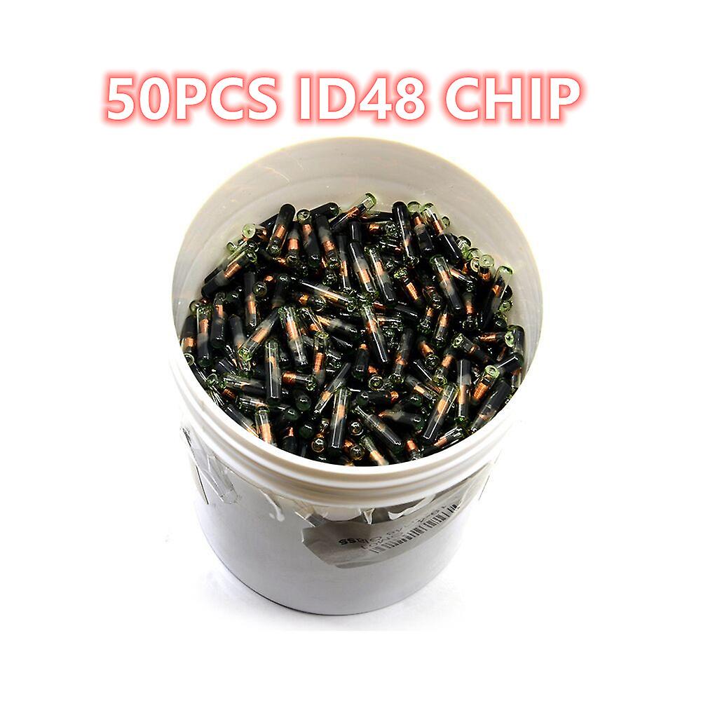 50pcs ID48 Transponder Chip Auto Schlüssel Chip Blank OEM ID48 Chip Auto Transponder Chip Glas ID 48 Unlock Chip