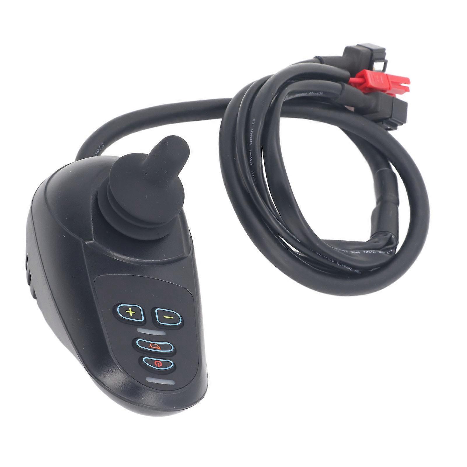 Elektrischer Rollstuhl Controller EABS Sanftes Parken Geschwindigkeitswechsel Rollstuhl Joystick Controller 45A DC24V
