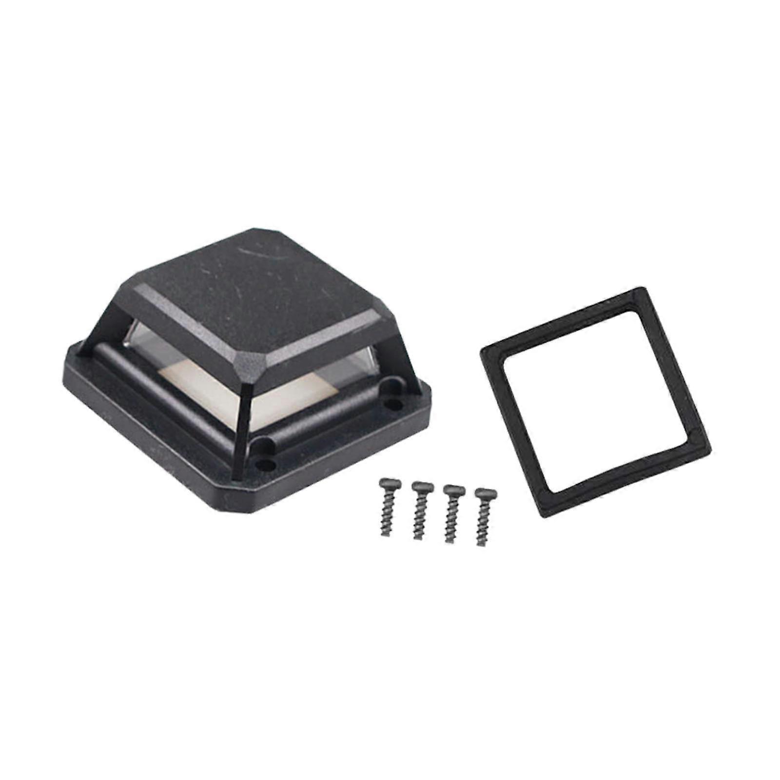 Level Meter Glass Window ABS Cover 12 Lines Dustproof Anti Scratch Accessory