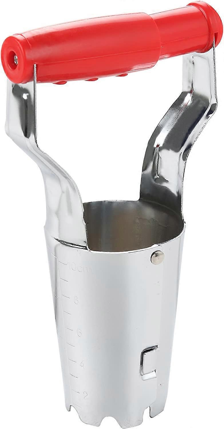 Bulb pot with depth markers, ideal for planting