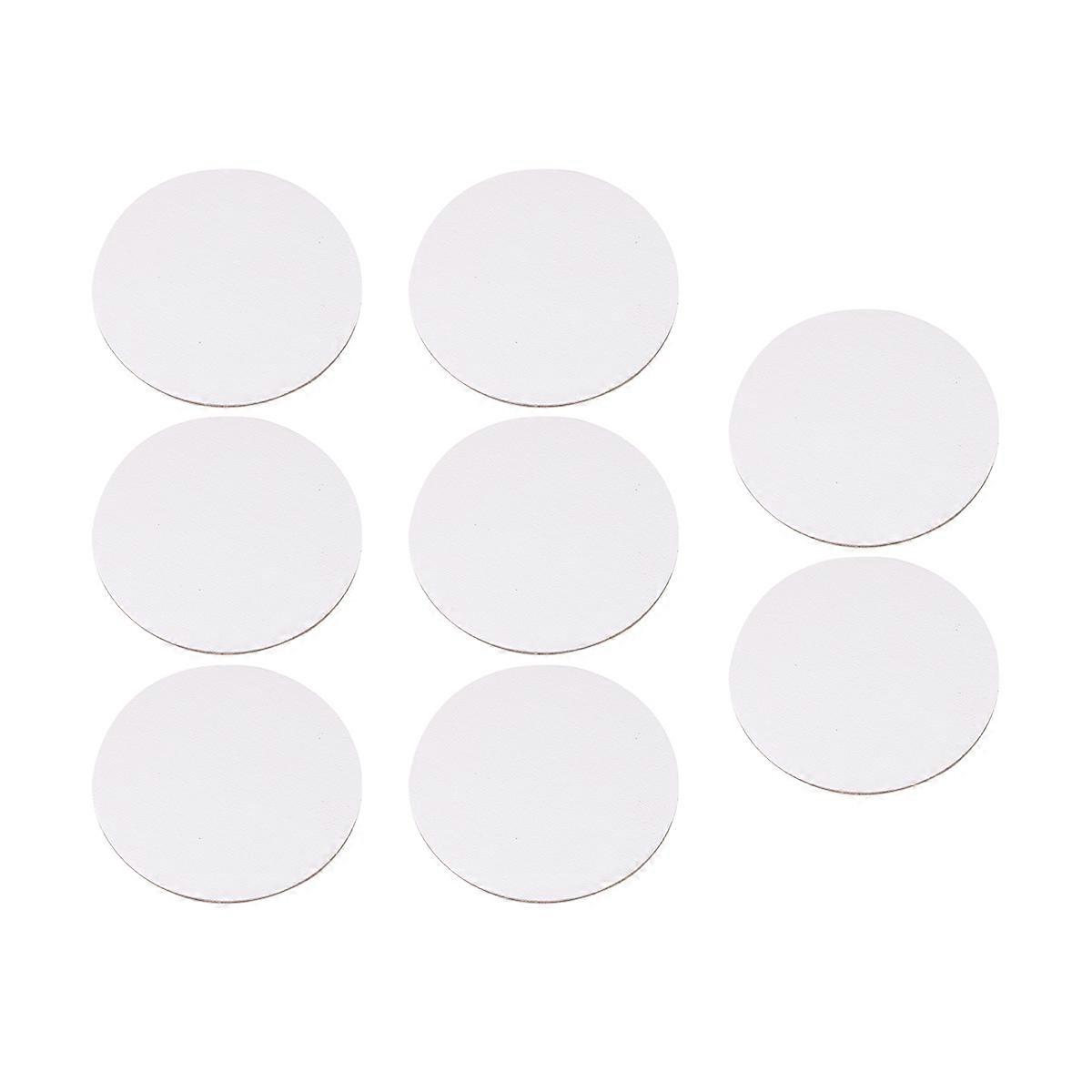 8pcs Round Painting Canvas Panel Canvas Painting Boards