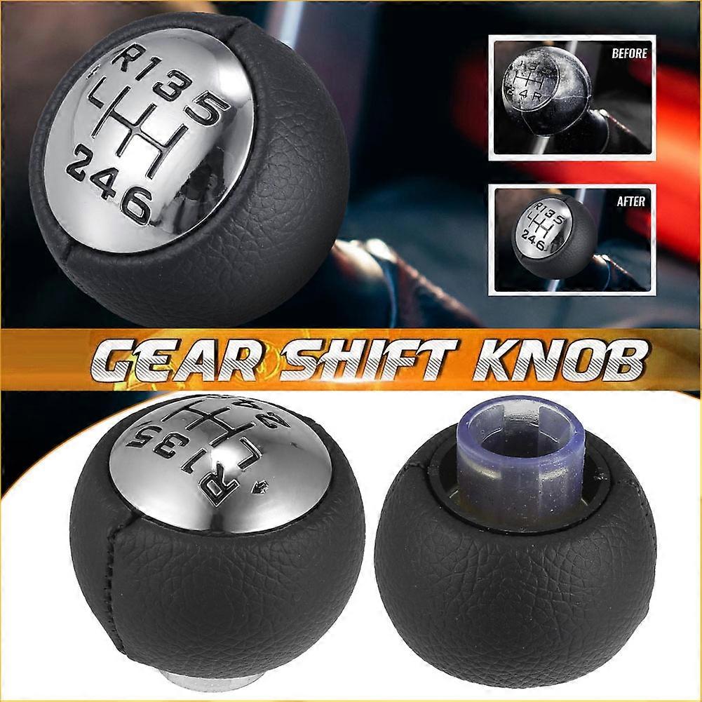 6-speed Manual Transmission Gear Stick Shift Knob Head Lever Adapter For Peugeot 307 308 3008 407 5008 Citroen C4 Picasso C3 C8