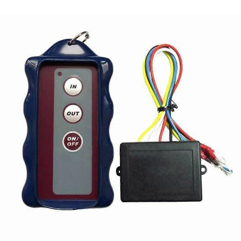 Winch Wireless Remote Control Switch Kit For Jeep Atv Suv Truck Automobile Set Remote Control