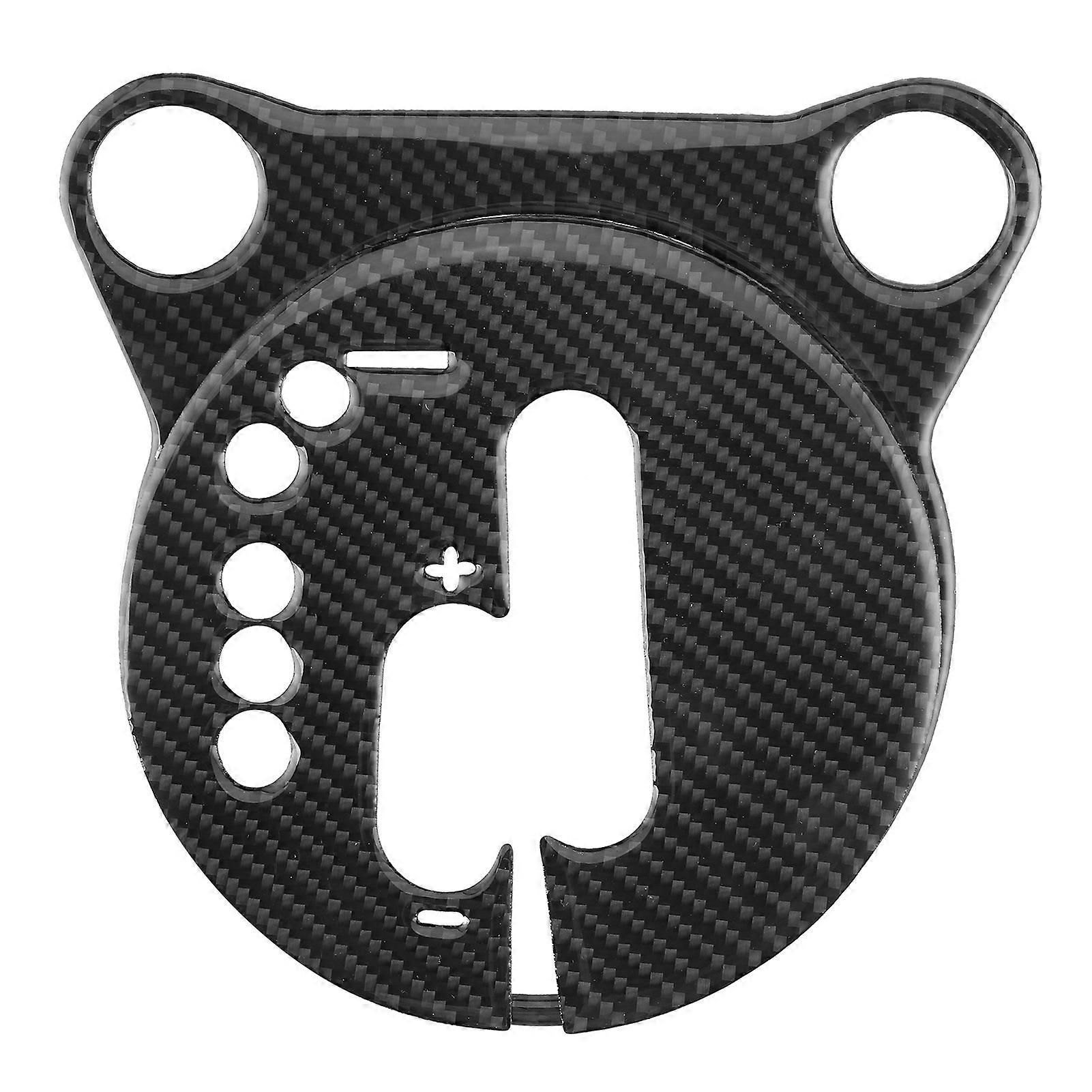 2 قطعة من ألياف الكربون الداخلية والعتاد صندوق التحول لوحة غطاء السيارة المناسب ل 370Z Z34 2009 2020